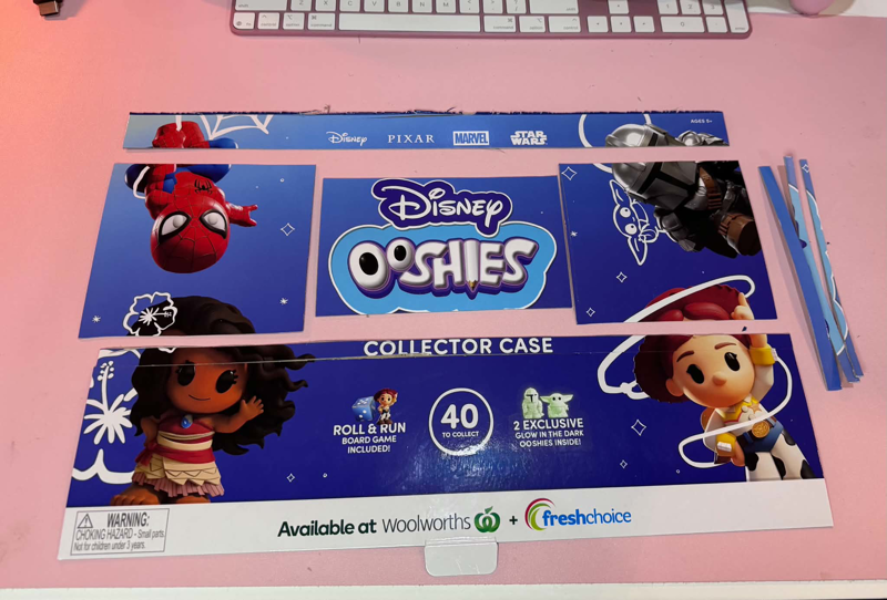 HACK YOUR OWN Stand For Woolworths Disney Ooshies (Using Woolworths collector case) - Image 5