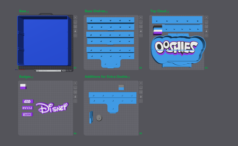 Ooshies Stand Print file - Image 2
